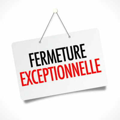 Fermeture exceptionnelle de la Mairie